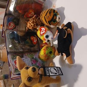 Beanie babies McDonald's some new in box - taco ball dog - mini plush